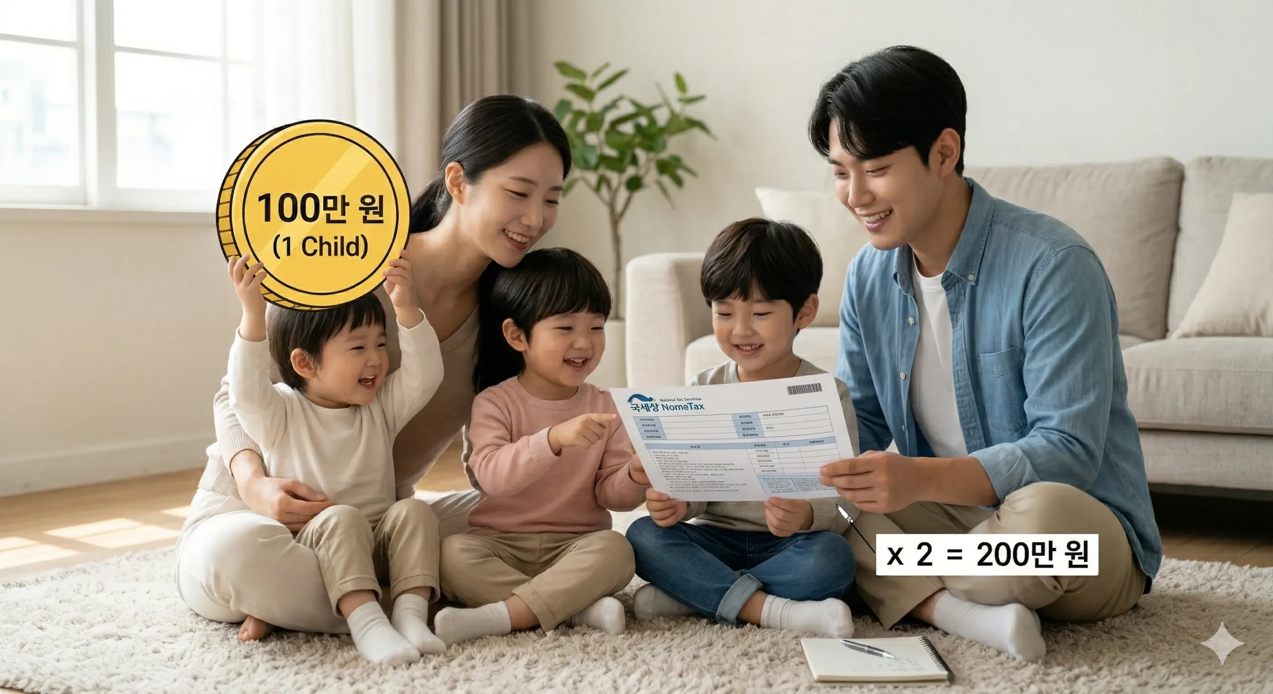 2026년 근로장려금 및 자녀장려금 혜택 확대 기준표