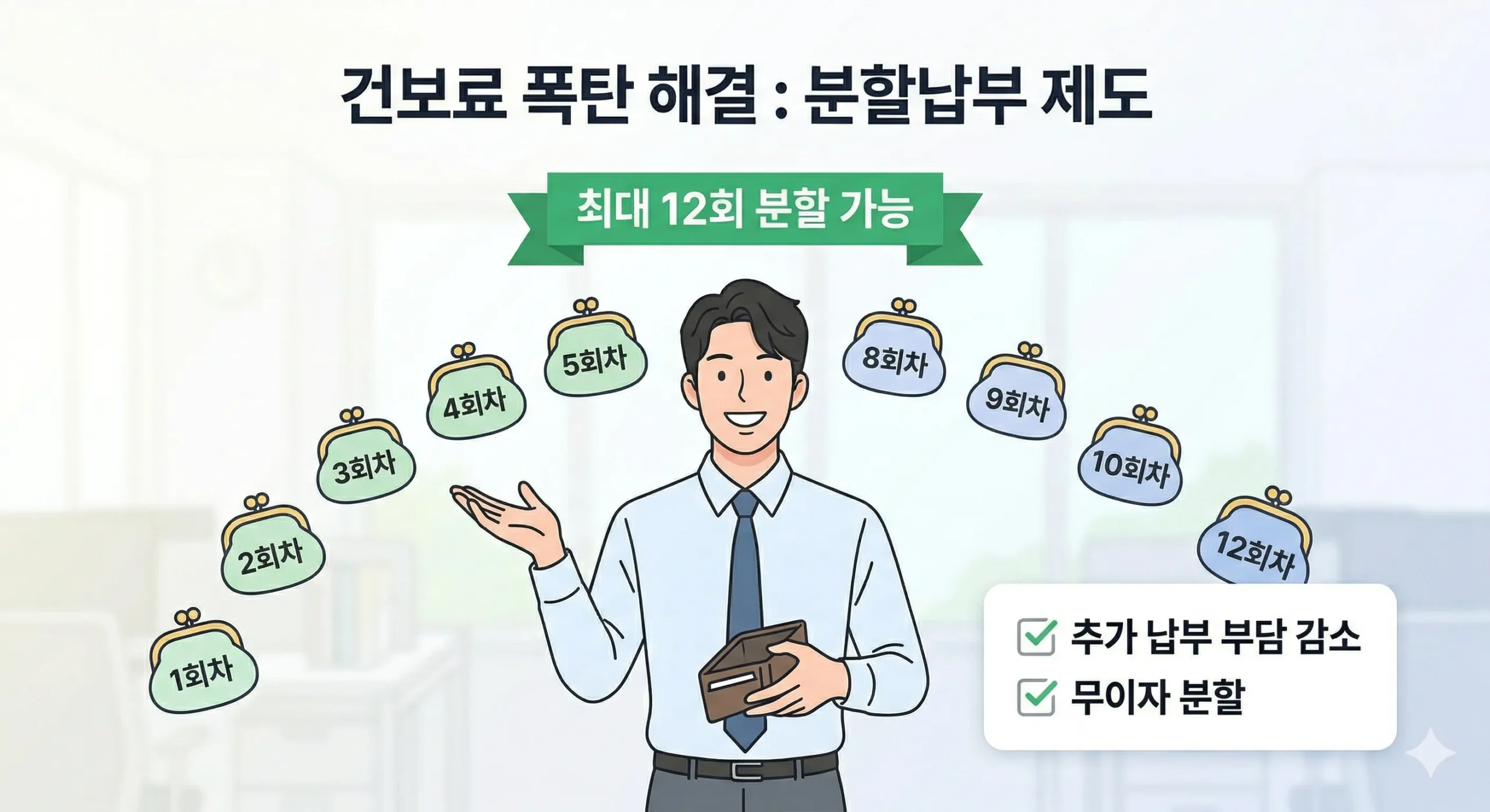 2026년 건강보험료 연말정산 분할납부 신청 기준 5회 12회