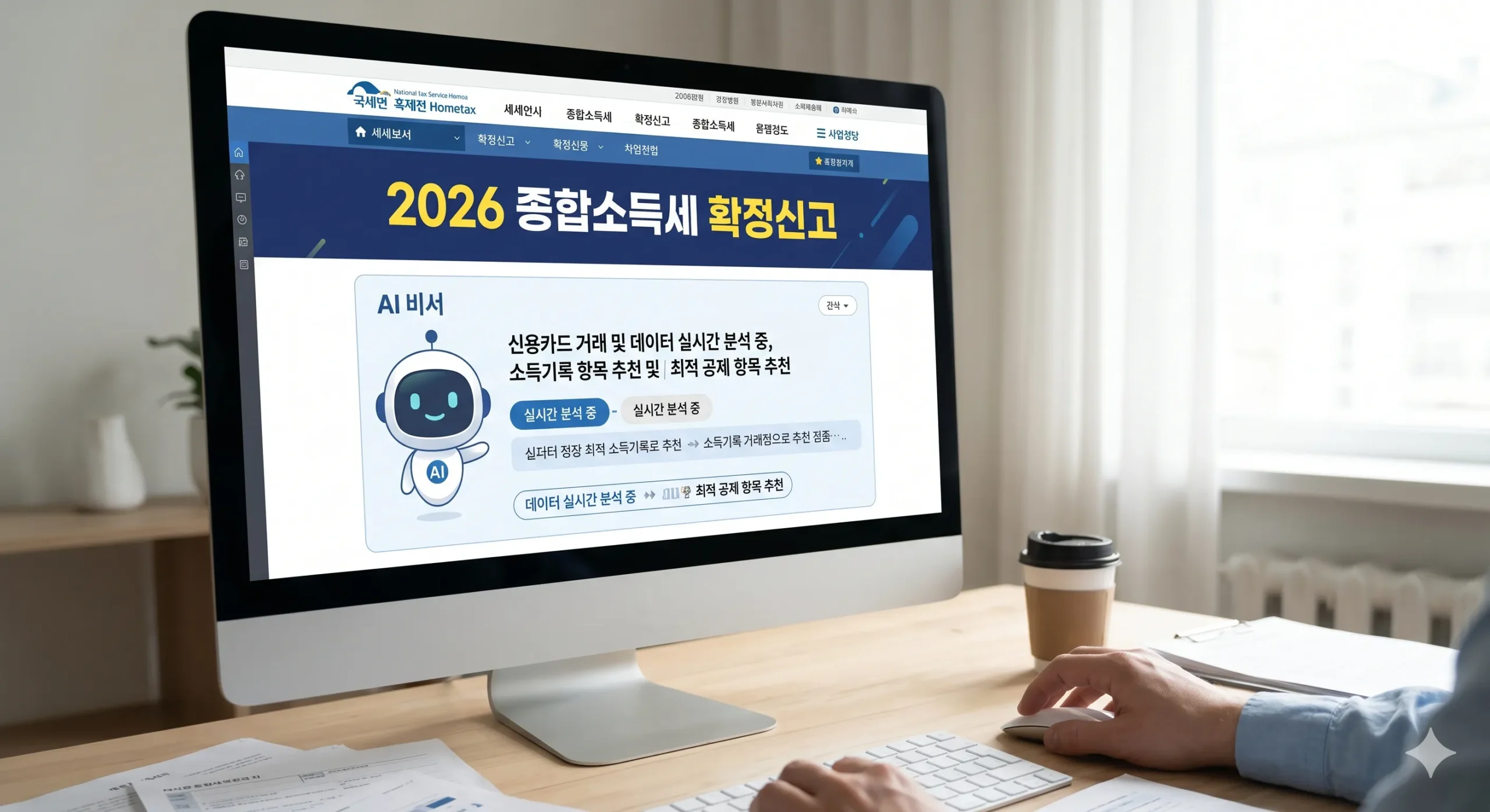 2026 종합소득세 확정신고 AI 자동 시스템 개요